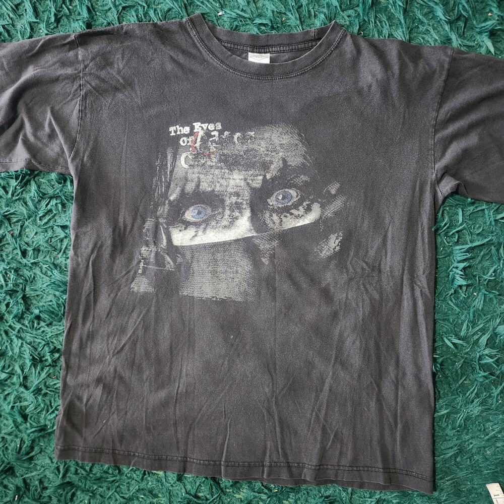 Alice Cooper 2003 Tour Tee Eyes of Alice Rock Band Shirt Vintage Style XL